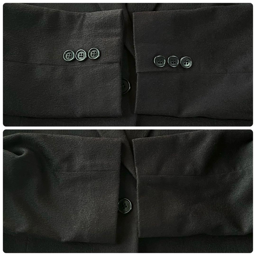 美品☆ブルックスブラザーズ カシミヤ100% テーラードジャケット XL 黒