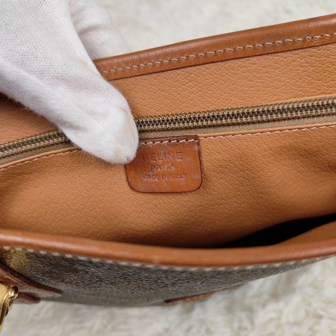 本日限定価格　セリーヌ　トートバッグ　マカダム　トリオンフ　型押し　バケツ型