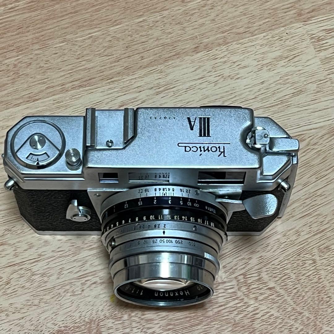 Konica IIIA Hexanon 50mm F1.8 整備、実写確認済