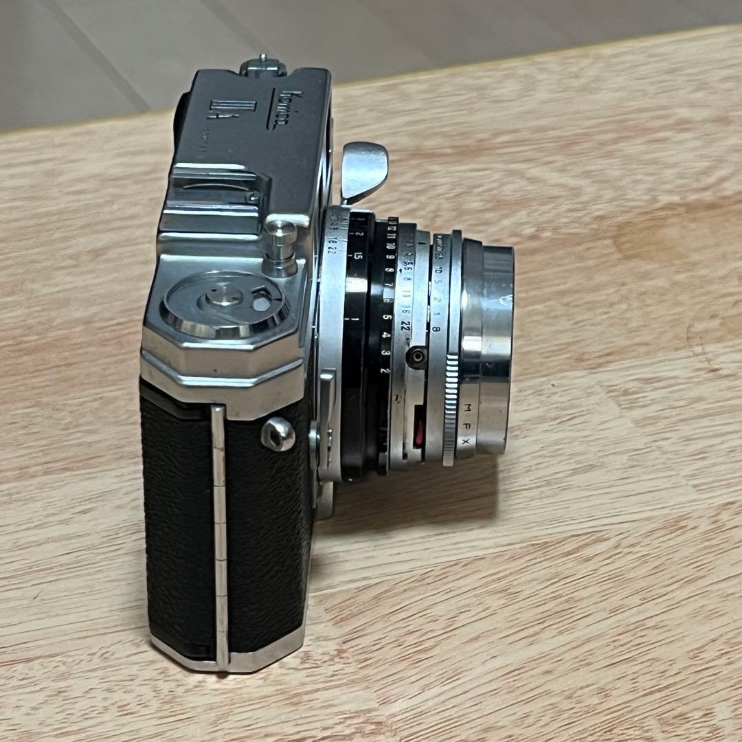 Konica IIIA Hexanon 50mm F1.8 整備、実写確認済