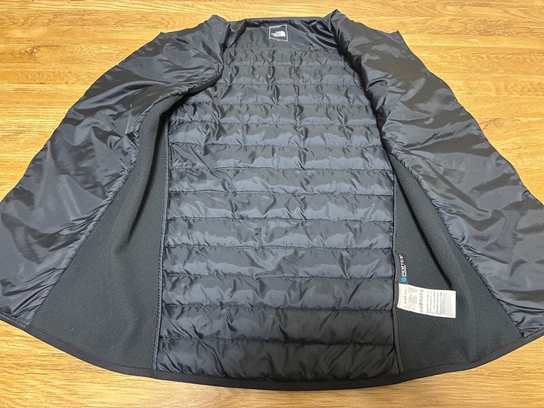 Mサイズ THE NORTH FACE ブラック ダウンベスト パーテックス