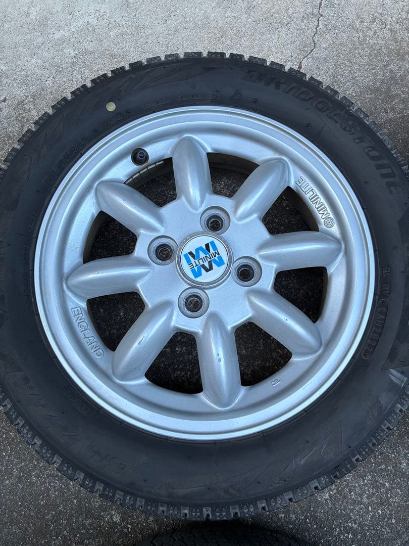 MINILITEミニライト ブリザックVRX2 155/65r14 スタッドレス