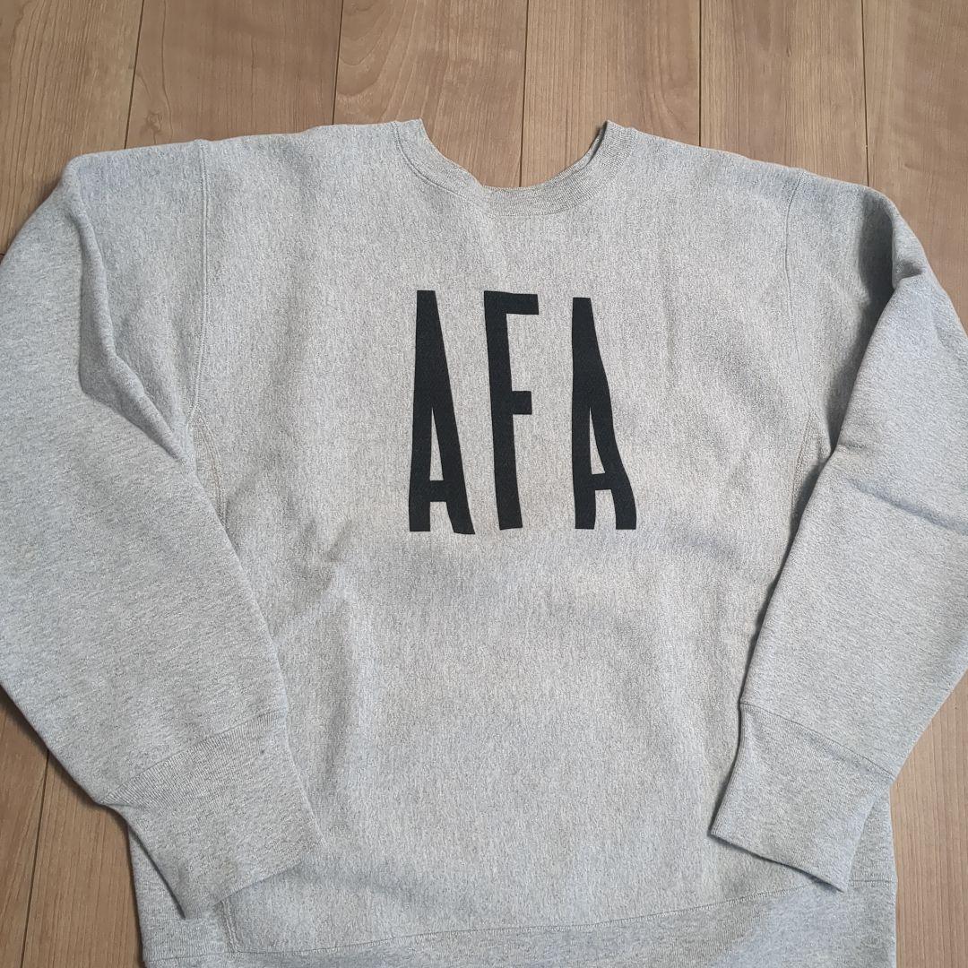 チャンピオン AFA 赤タグ　グレー スウェット　usma usafa usa製
