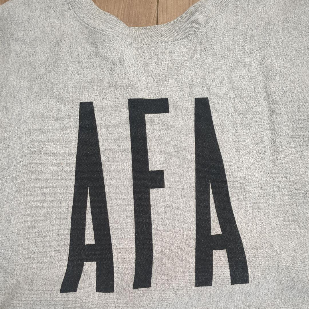 チャンピオン AFA 赤タグ　グレー スウェット　usma usafa usa製