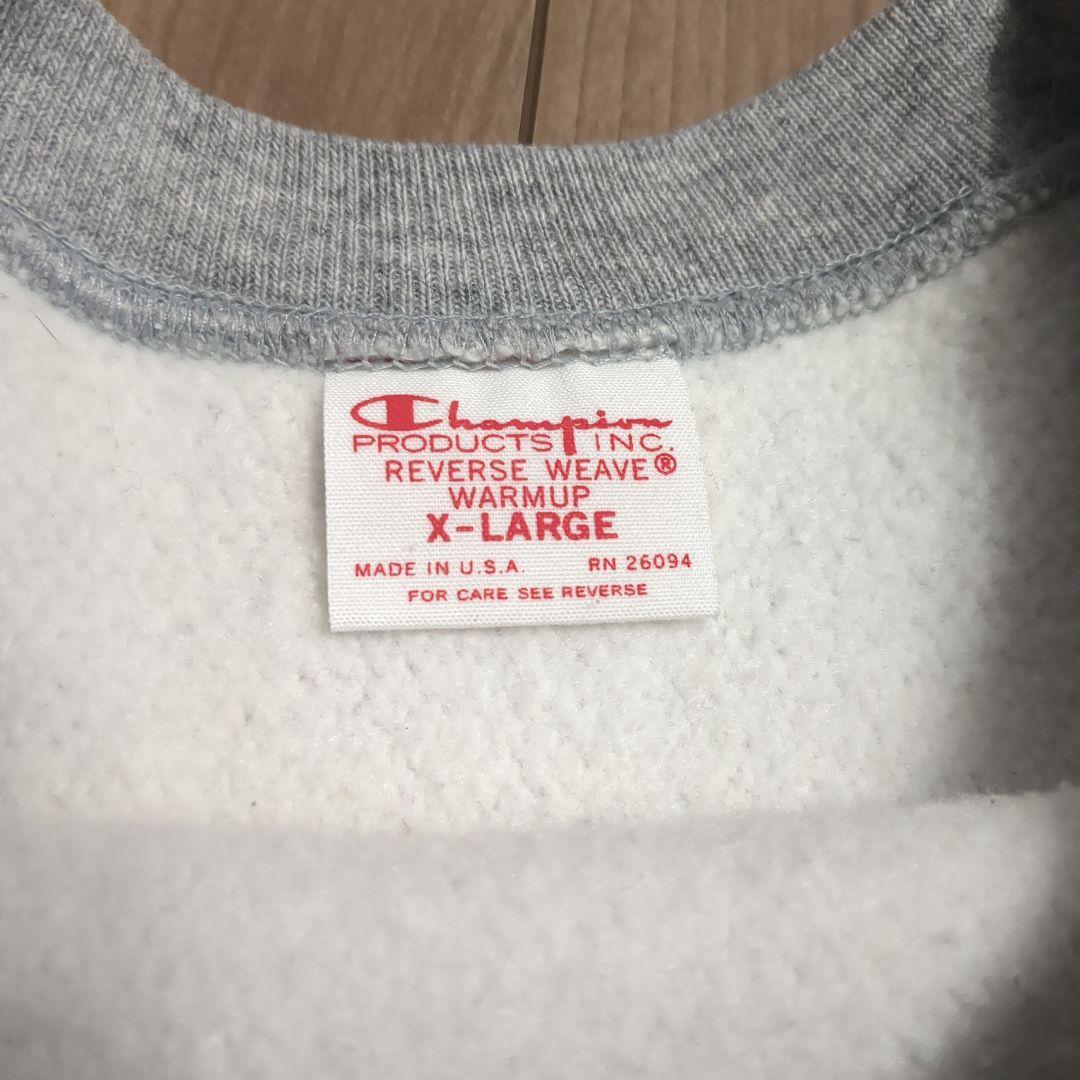 チャンピオン AFA 赤タグ　グレー スウェット　usma usafa usa製