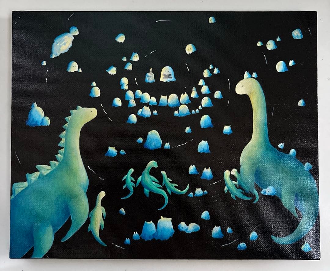 fairy tale アクリル画