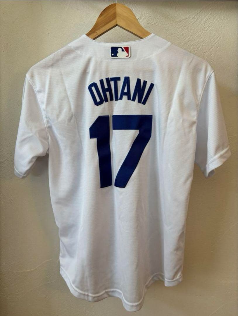 【NIKE正規品】大谷翔平 ドジャース ユニフォーム ホーム白 ユースXLサイズ
