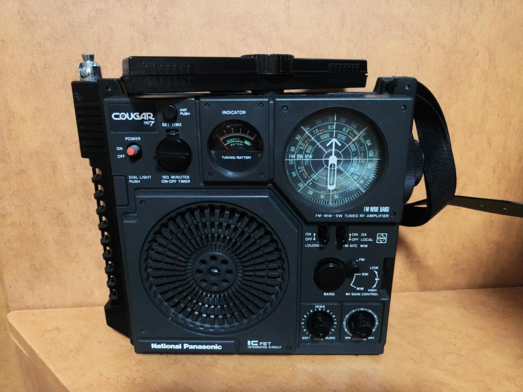 ナショナル パナソニック クーガー COUGAR No.7 BCL 超貴重
