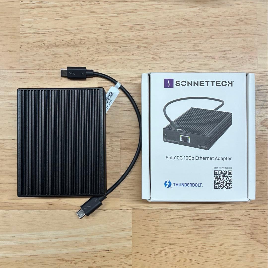 PCケーブル・コネクタ Sonnet Technologies Solo10G Thunderbolt3