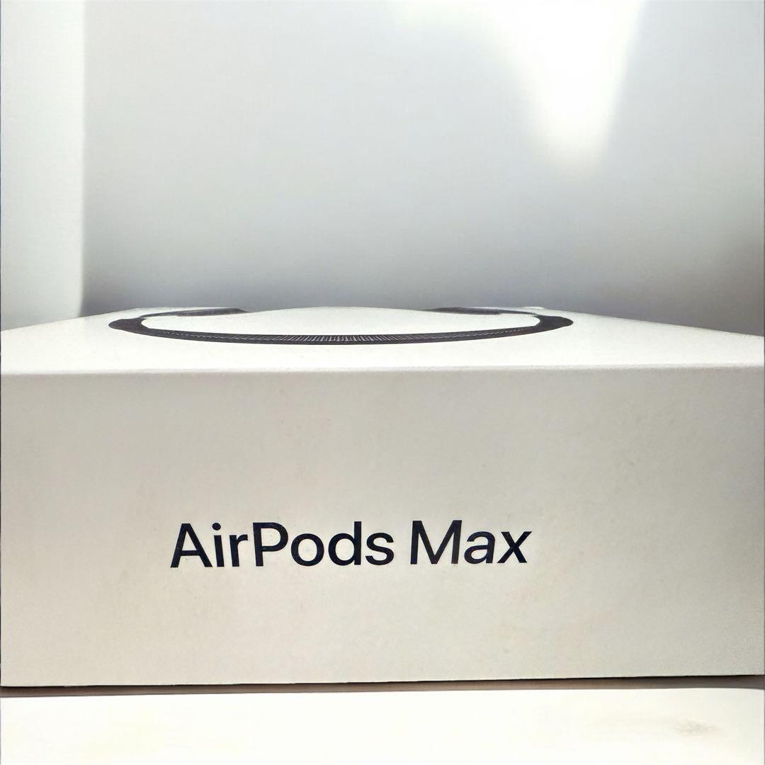 【中古・美品】AirPodsMax 第二世代ミッドナイト キズあり保証残りあり
