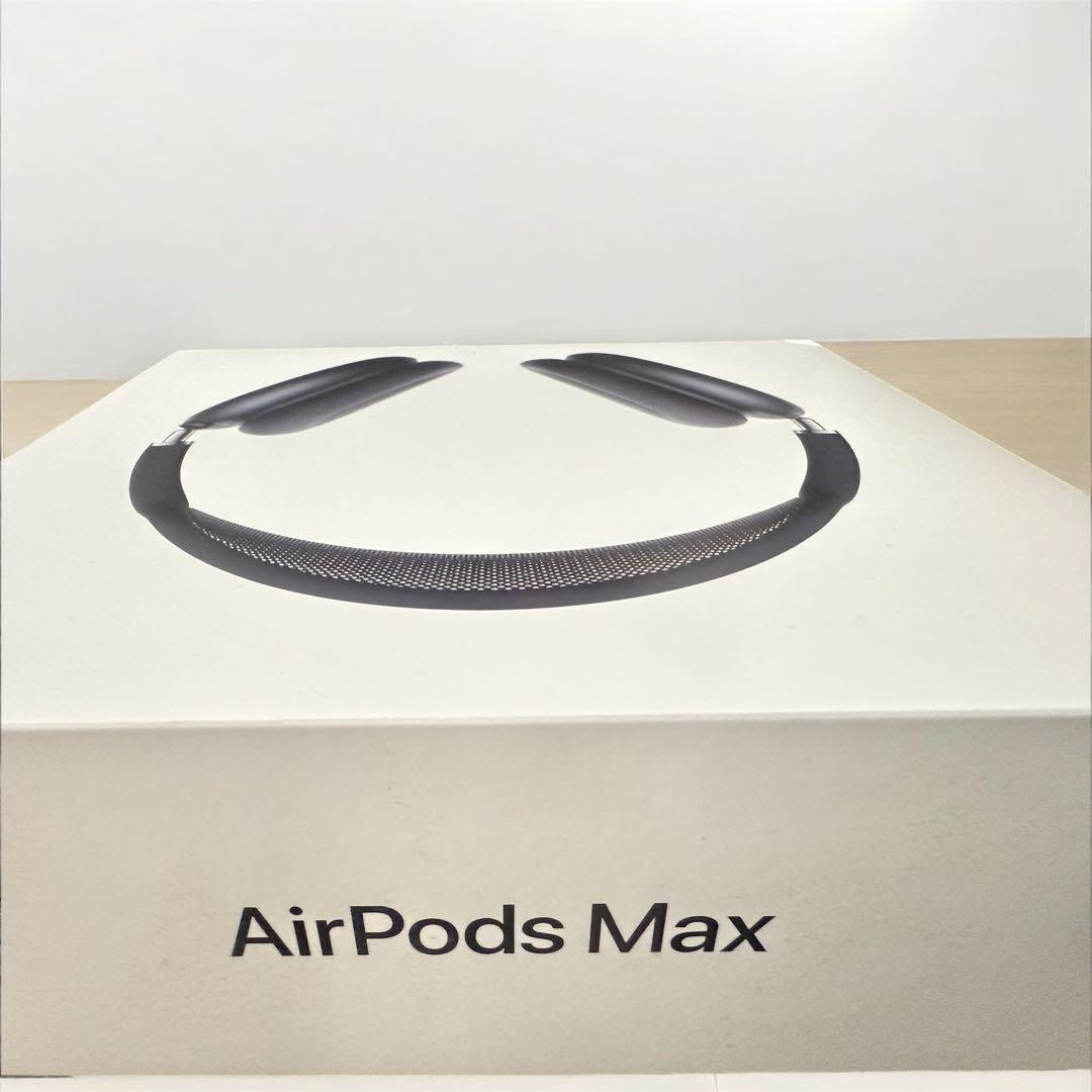 【中古・美品】AirPodsMax 第二世代ミッドナイト キズあり保証残りあり