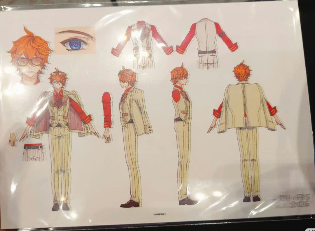 原神 fes フェス 会場限定 原画 ポストカード タルタリア