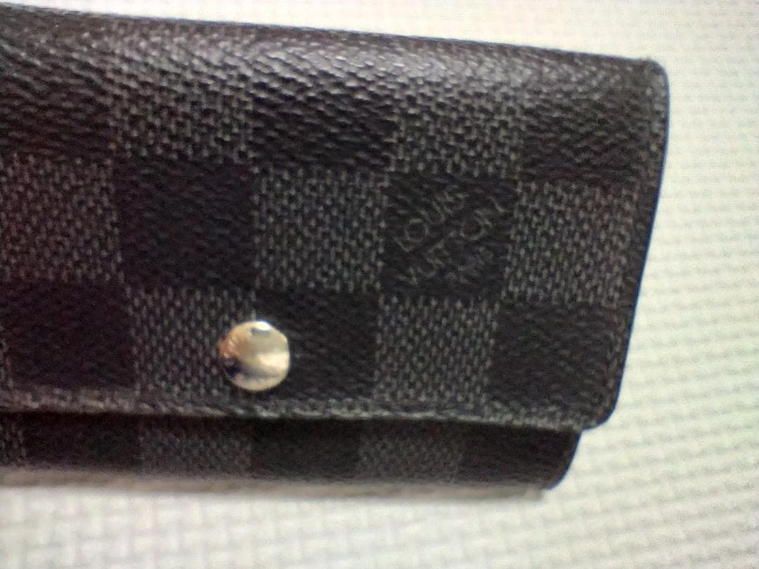 ルイヴィトン　ダミエ グラフィット　キーケース　６連　ブラック