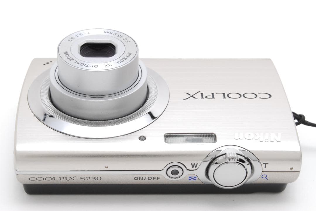 【美品】ニコン Nikon COOLPIX S230 コンパクトデジタルカメラ
