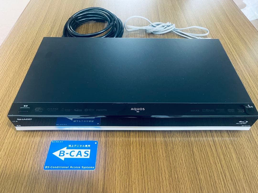 シャープ BD-W1700 ブルーレイレコーダー