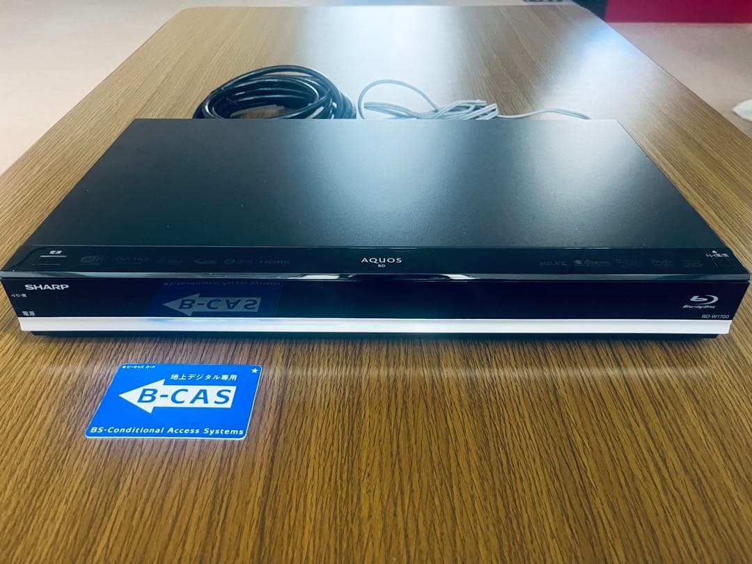 シャープ BD-W1700 ブルーレイレコーダー