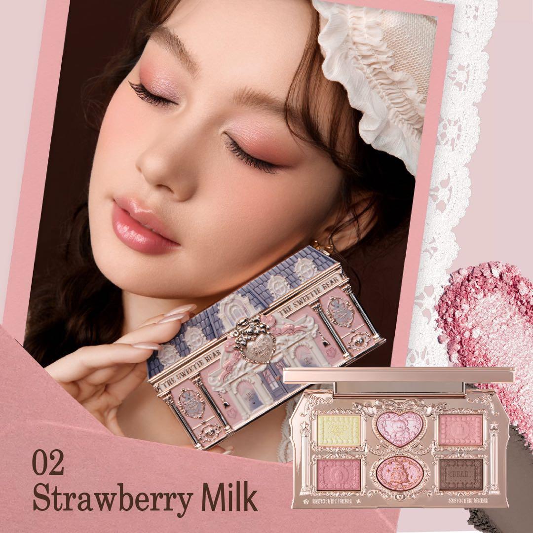 遥ページ　フラワーノーズ　スウィーティーベア　ピンクセレクション　セット