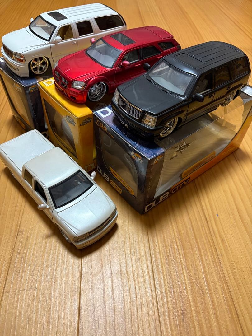 DUB CITY Jada Toys 1/24 4台セット ミニカー GMC