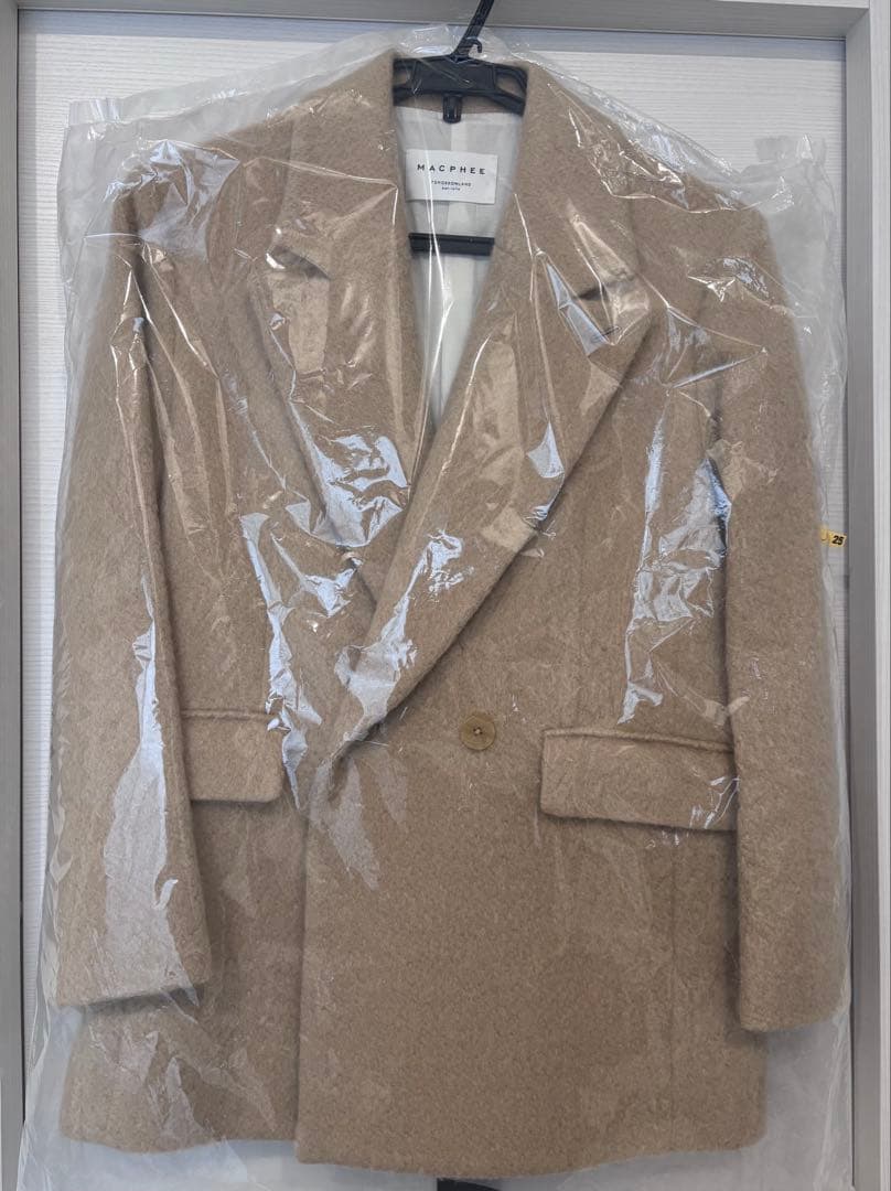 ⭐︎みこ12⭐︎美品⭐︎クリーニング済⭐︎モヘヤシャギー ダブルジャケット