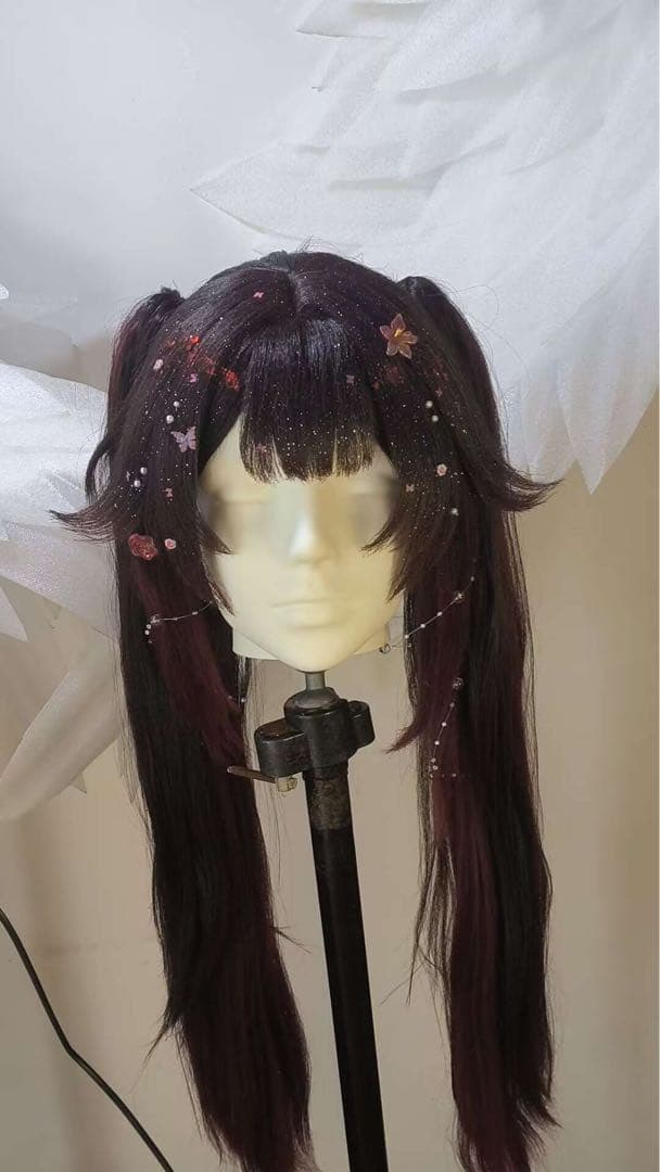 【最終値下げ】 崩壊スターレイル 花火 コスプレ 造詣ウィッグ