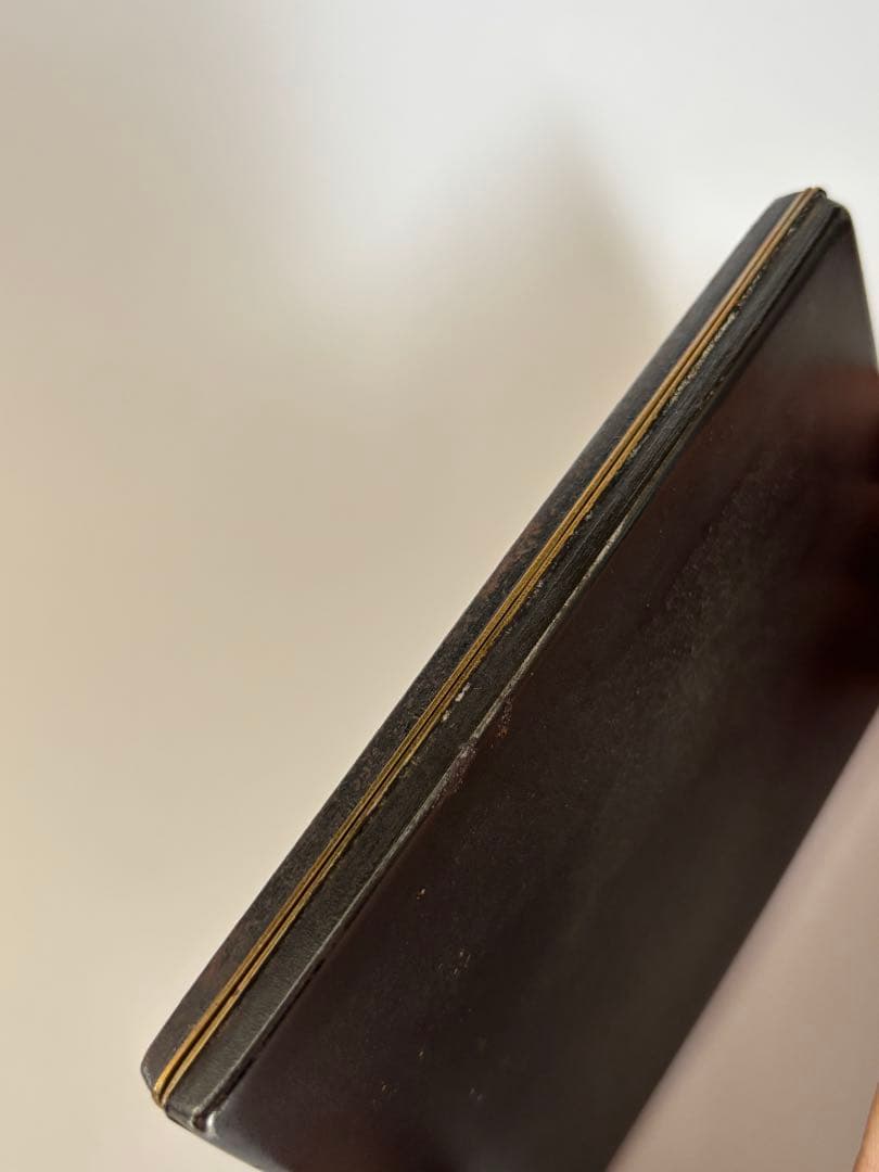 象嵌シガレットケース　明治期　里帰り品