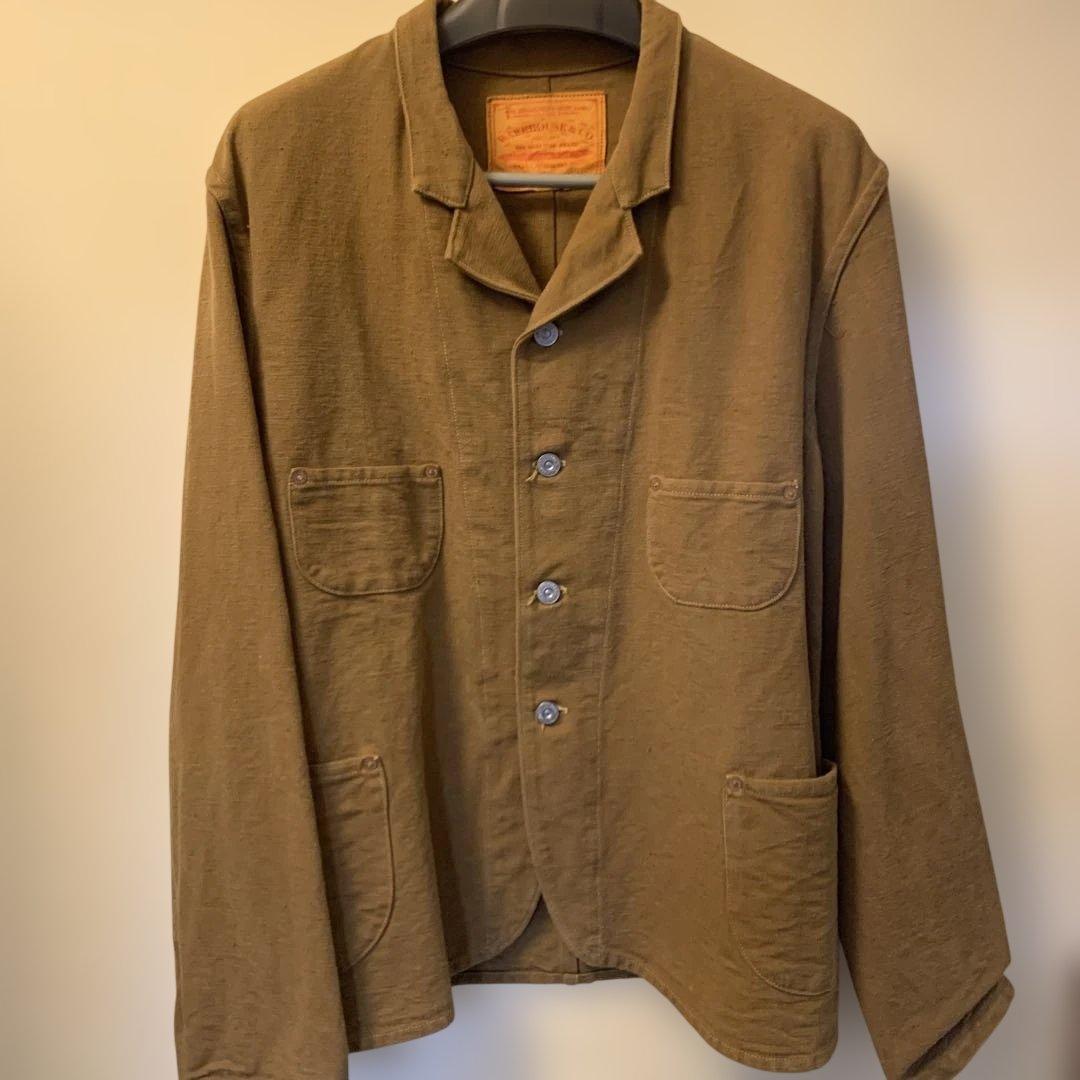 ウエアハウス テーラースタイル ブラウンダックジャケット 極美品