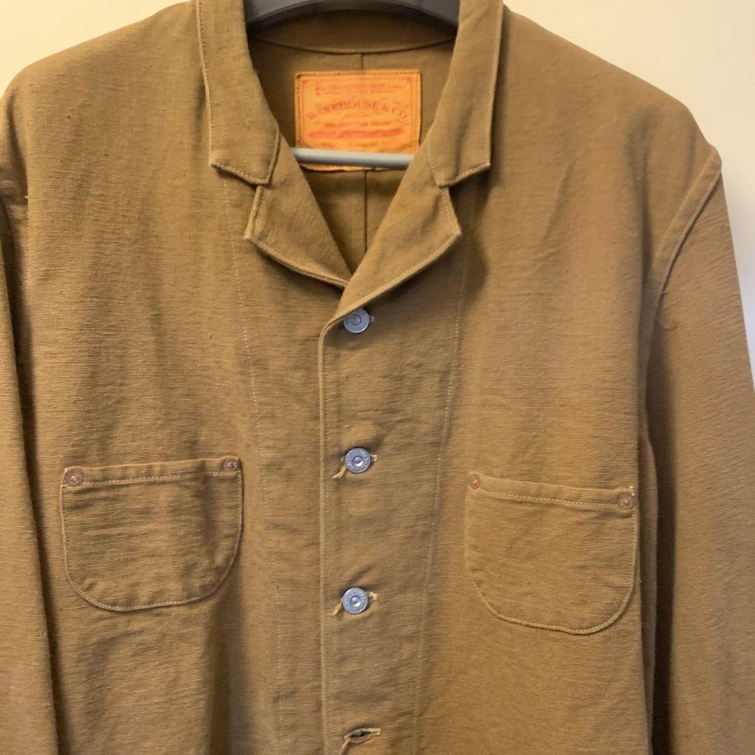 ウエアハウス テーラースタイル ブラウンダックジャケット 極美品