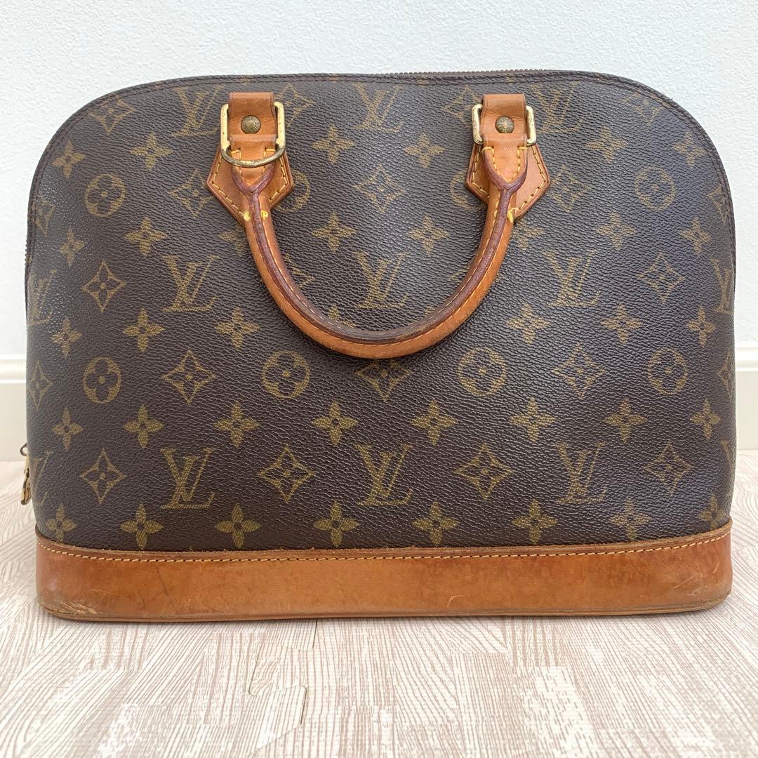 楽一番公式アカウント04　訳あり　ルイヴィトン　アルマ　ハンドバッグ