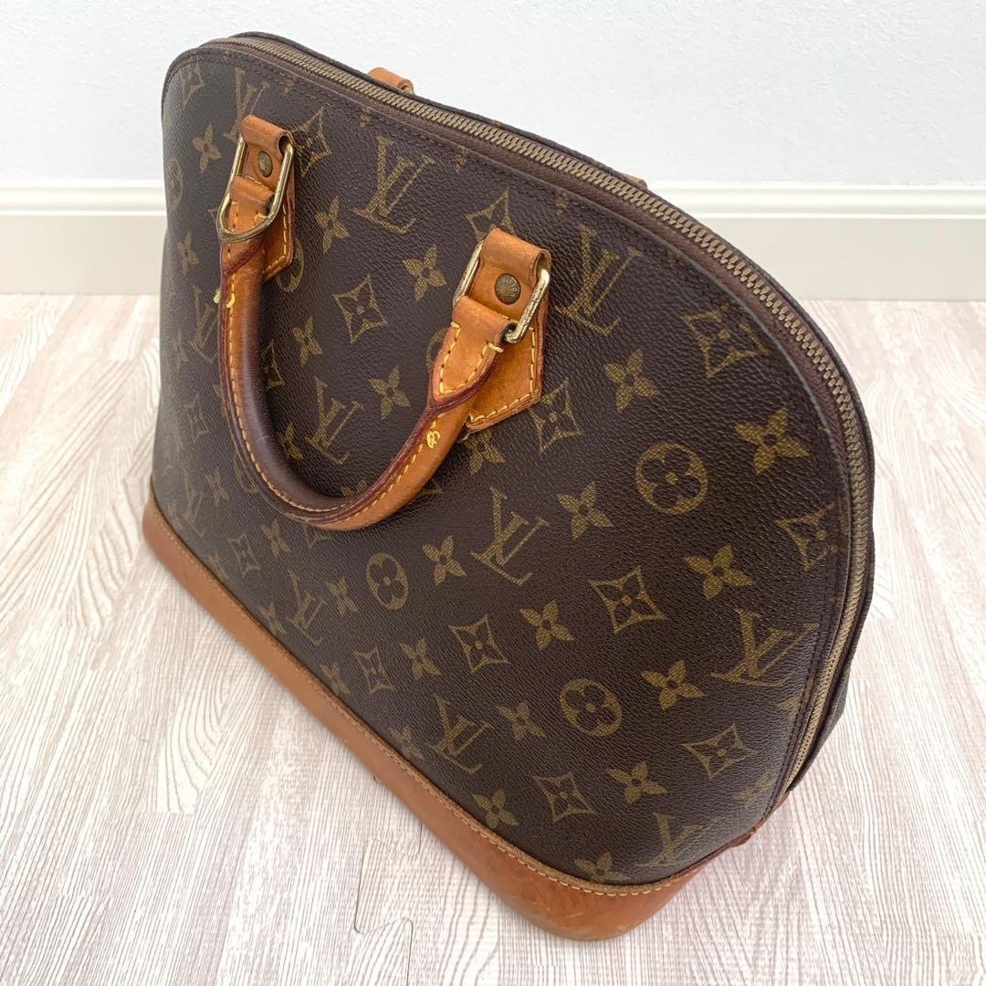 楽一番公式アカウント04　訳あり　ルイヴィトン　アルマ　ハンドバッグ