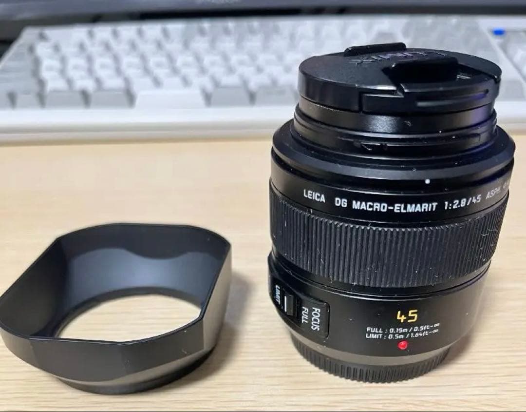 レンズ(単焦点) Panasonic Leica MACRO-ELMARIT 45mm F2.8