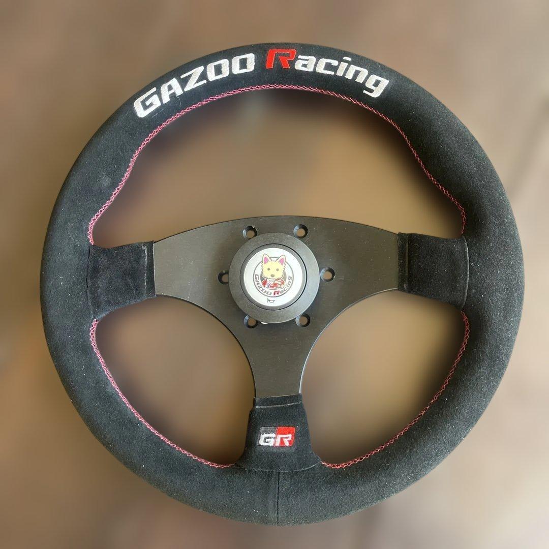 GAZOO Racing ステアリングホイール GRロゴ