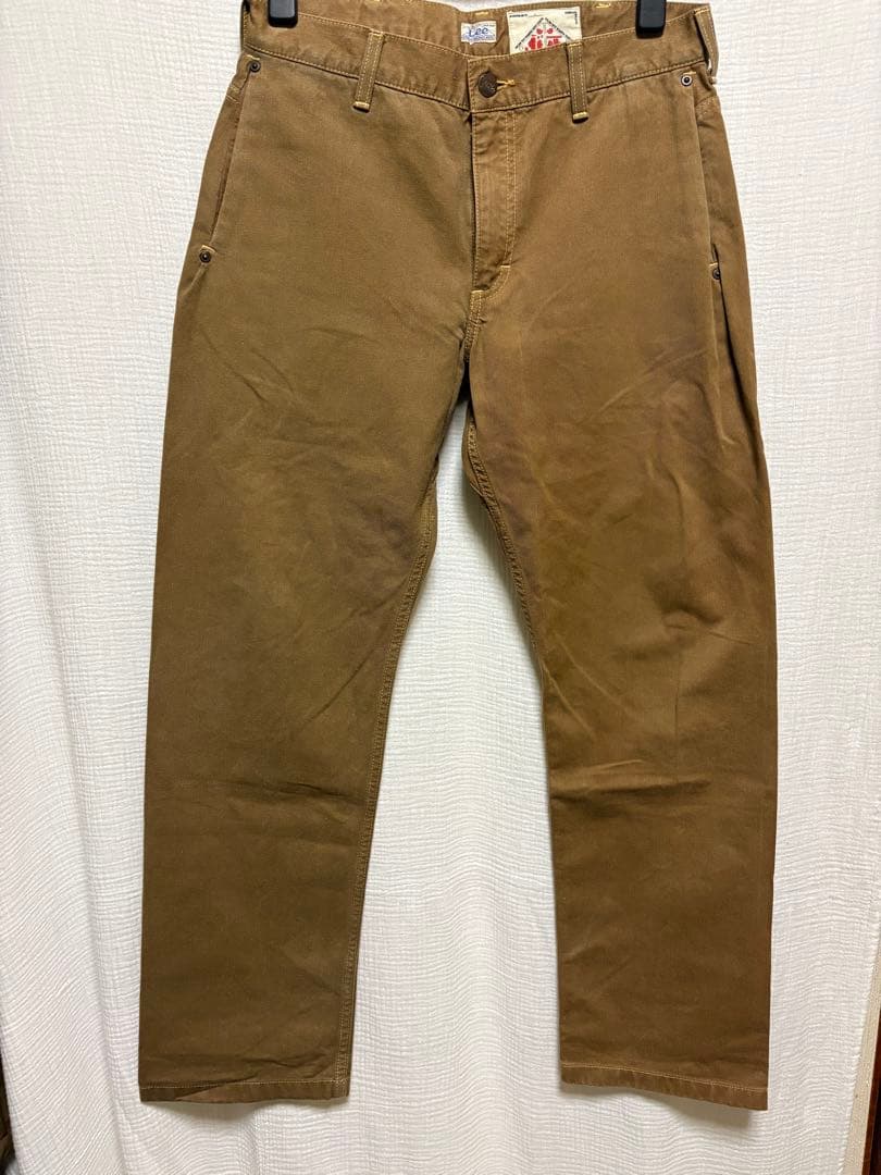 コン　ブラウン チノパン　チャンピオンUSAFA