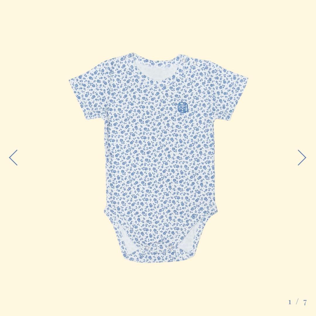 ロンパース・カバーオール house on the hill Bodysuit Flower 80