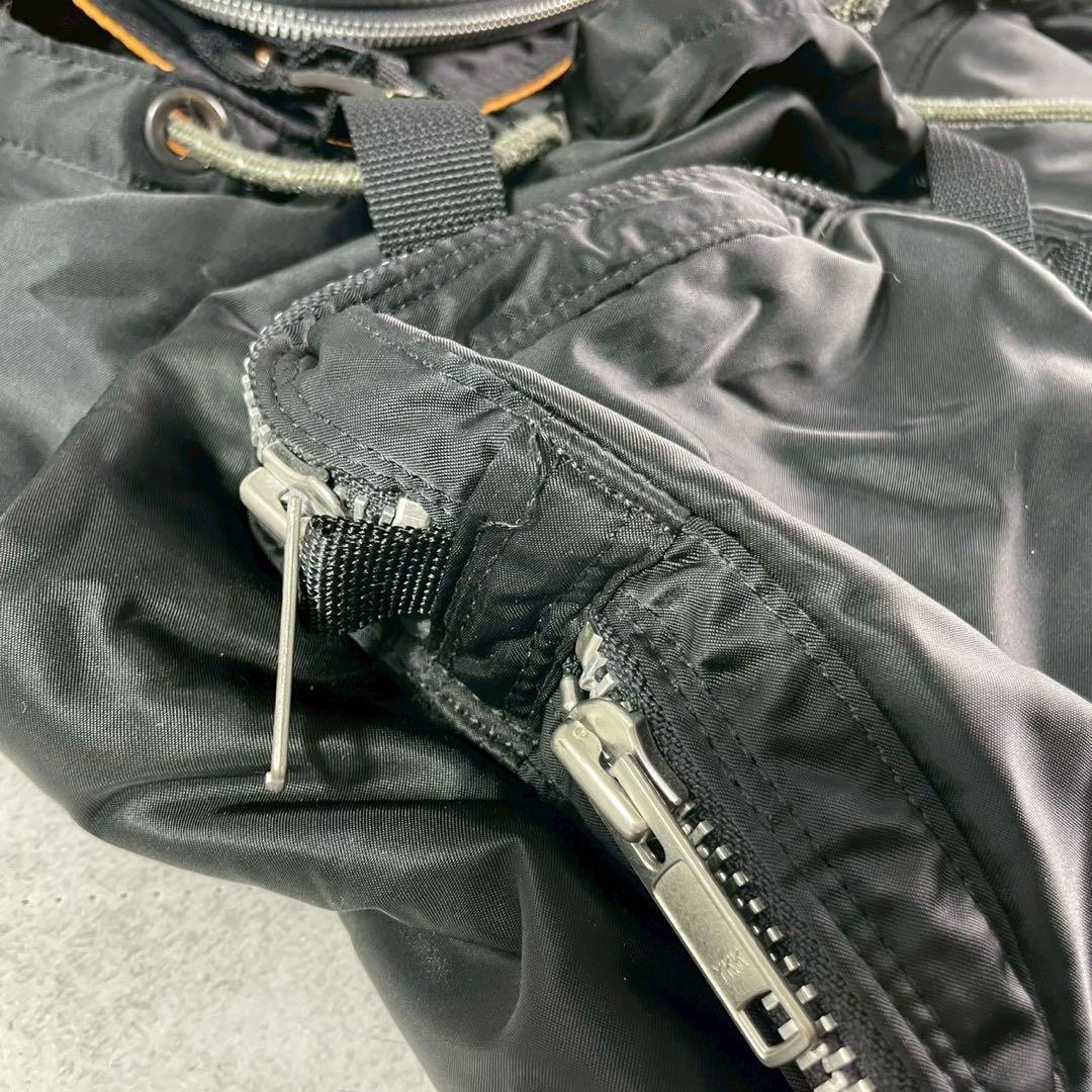 極美品✨PORTER 吉田カバン タンカー リュックサック 黒 大容量 ポケット