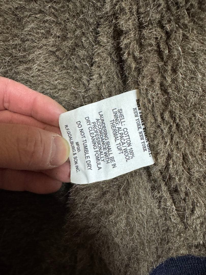 【美品】COLIMBO デッキジャケット　サイズ40