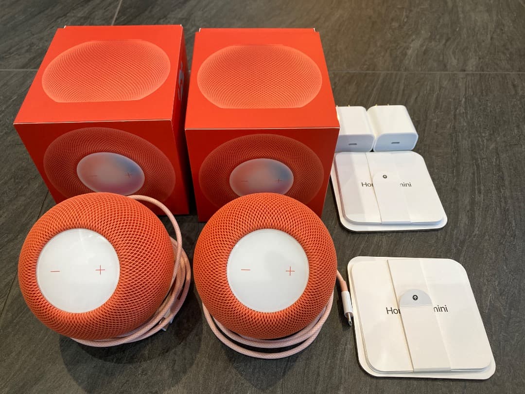 Pod mini × 2台 x オレンジ｜ Apple