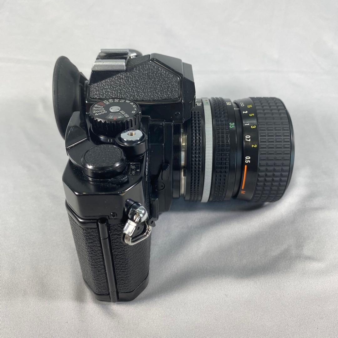 【動作OK】 Nikon ニコン New FM2 一眼レフ フィルムカメラ 黒