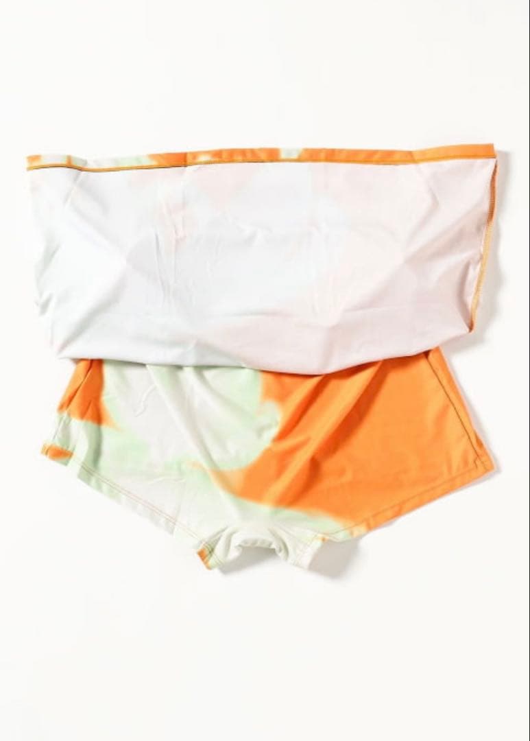 PISCESS / Flower Tube Top Skirt Set水着セット