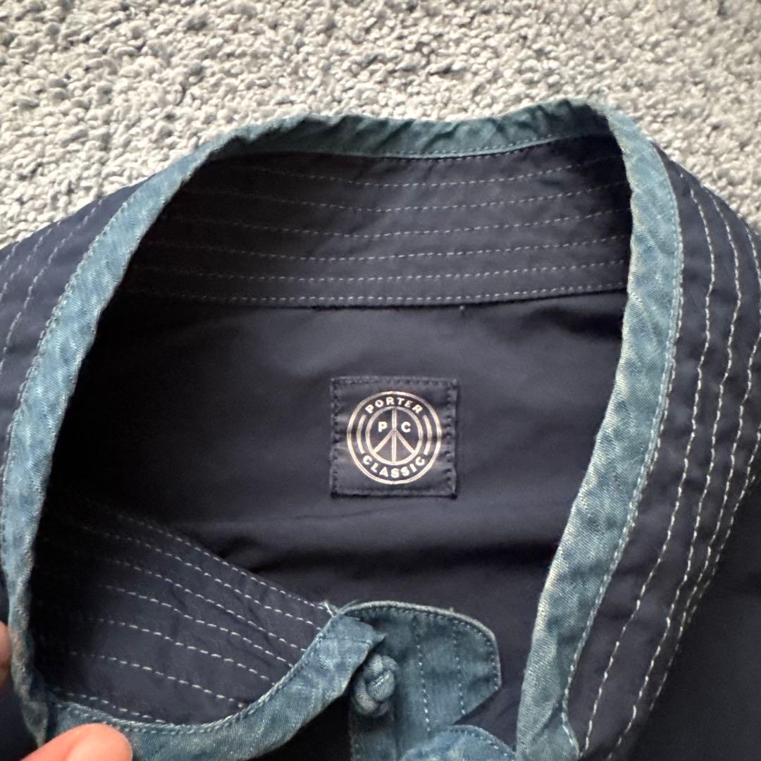 Porter Classic ウェザーチャイナジャケット サイズ4 ブルー