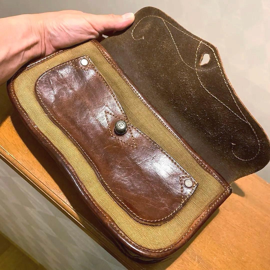 【レア】ラルフローレン ラグビー の美しいクラッチバッグ