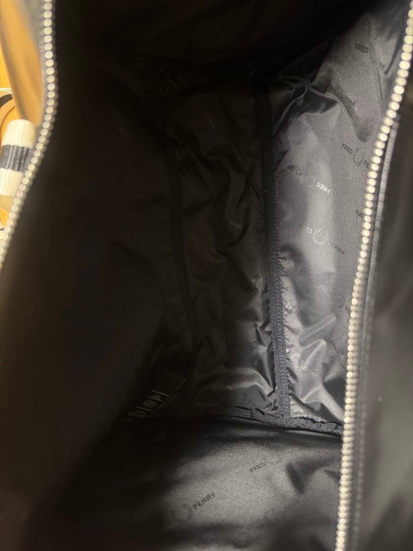 FRED PERRY 2way ドラムバッグ ボストン