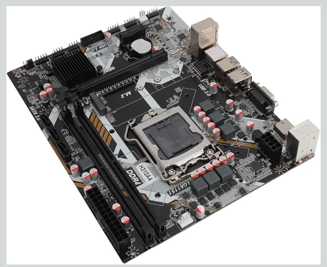 H310A4 ATXコンピューターマザーボードデュアルチャンネルDDR4