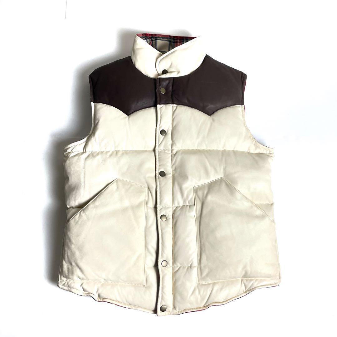 Y'2 LEATHER PRODUCTS ダウンベスト リバーシブル 割引不可