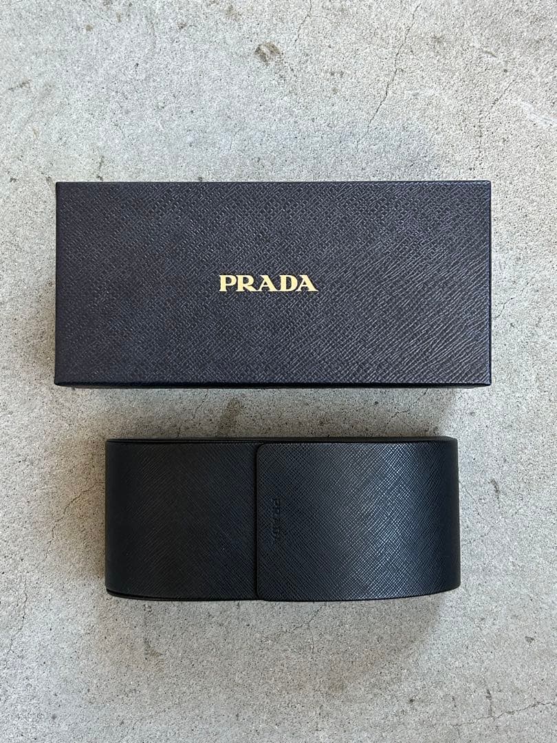 Prada Triangle Logo Sunglasses “Black”