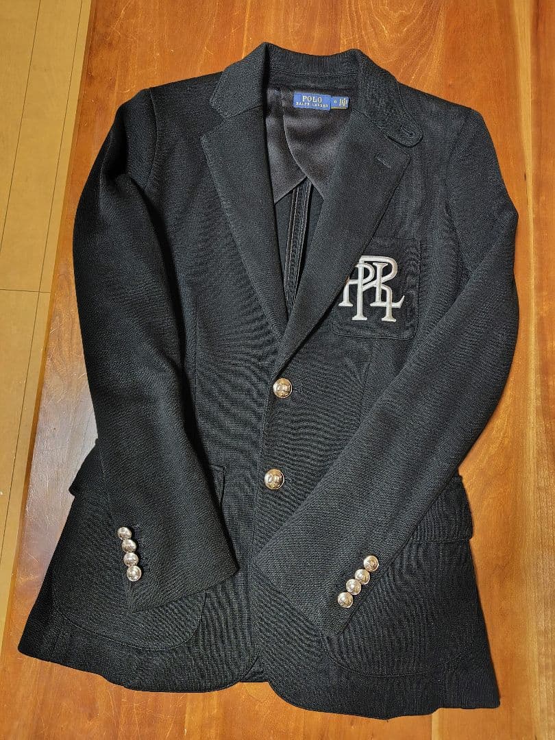 お値下げしました。Polo Ralph Lauren 黒ブレザー Sサイズ