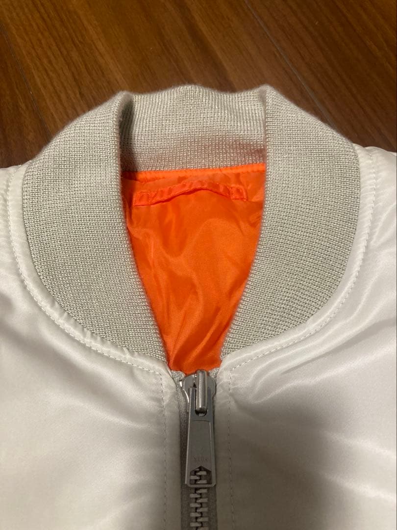 オールドユニクロ紺タグＭA1 希少カラーホワイト系サイズL