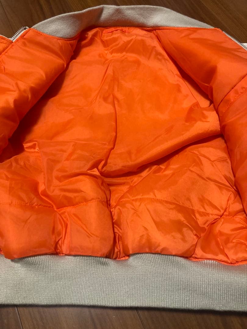 オールドユニクロ紺タグＭA1 希少カラーホワイト系サイズL