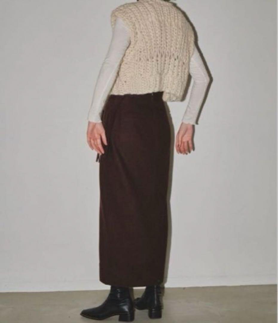 【todayful】トゥディフル Chunky Hand Knitvest
