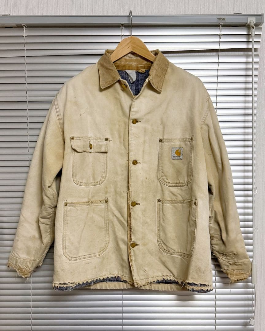 Carhartt 鬼フェード ミシガンチョアコート カバーオール ジャケット
