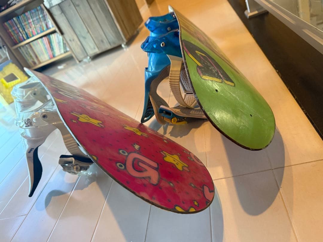 ひ*ろ様 【2月で取下します】子供の成長に各サイズ。ボアブーツ、ビンディング